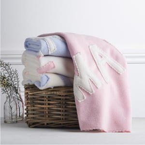 Win a Personalised Kitten Soft Fleece Baby Blanket this July!